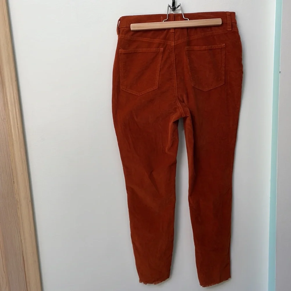 Free People We The Free Burnt Orange Corduroy Pants